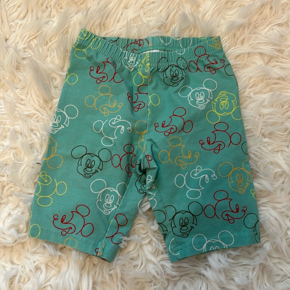 Hanna Andersson Disney Mickey Mouse Print Bike shorts Size 8 (130cm)